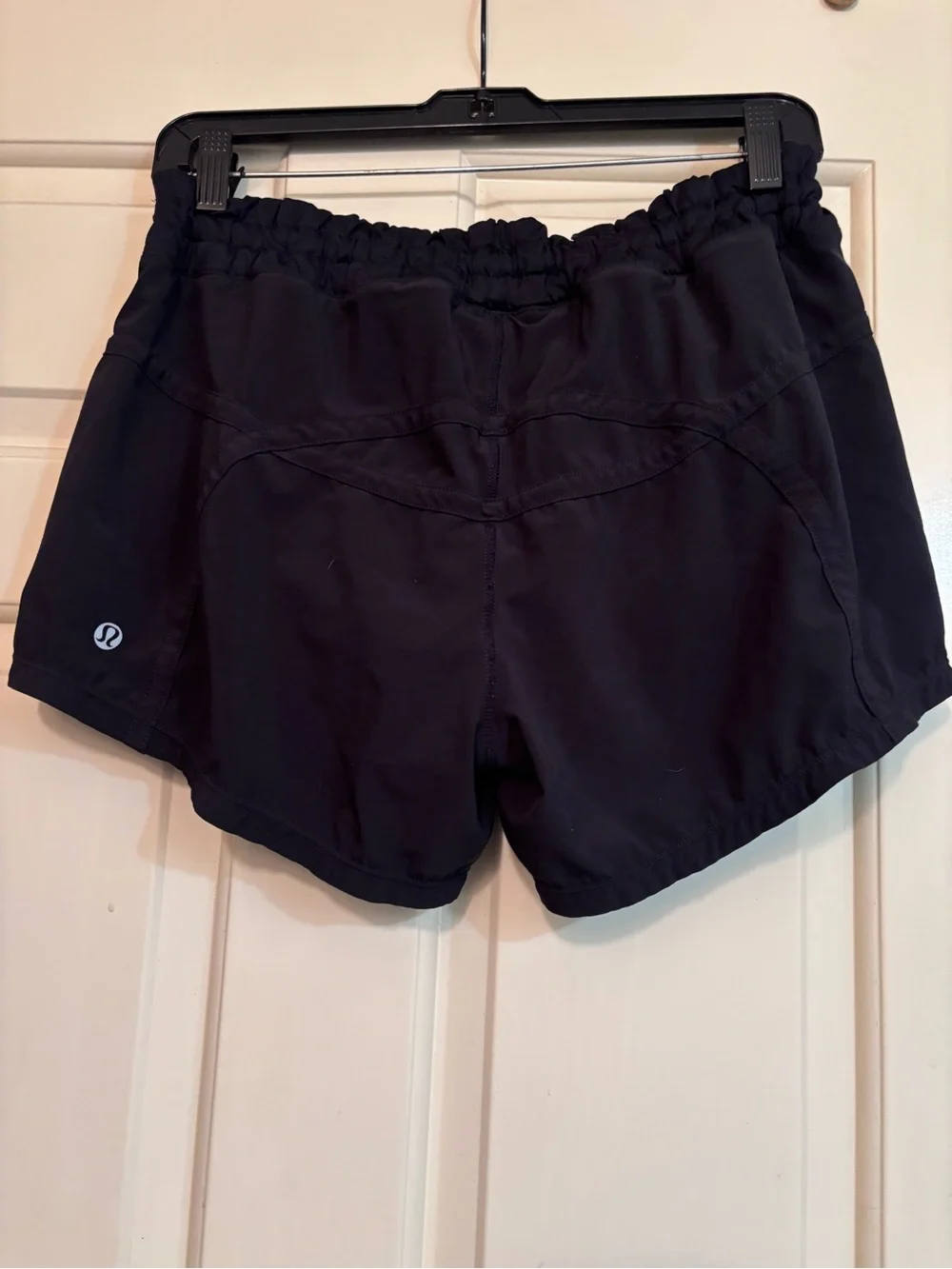 lululemon athletica Black Athletic Shorts with Elastic Waistband